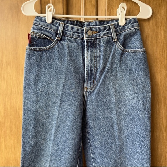 Vintage Bongo High Waisted 100% Cotton Jeans - Picture 2 of 5